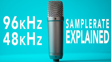 Sample Rate Explained // What sample rate should you be recording and mixing at?