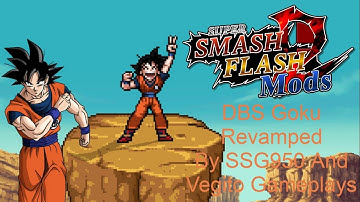 SSF2 Mods DBS Goku Revamped Showcase By SSG950 Officiel And Vegito Gameplays