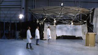 HACL 01668 Convair Astronautics antenna reflector deploy 9/1985