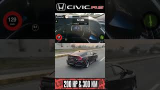 🔥TUNED CIVIC X RS Turbo Speed Test &amp; Acceleration #civicx