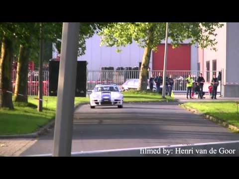 Crash Porsche 964 RSR Harry Kleinjan Hellendoorn rally 2013