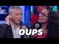 Dans noubliez pas les paroles nagui plaisante sur le niveau danglais de cette candidate mais