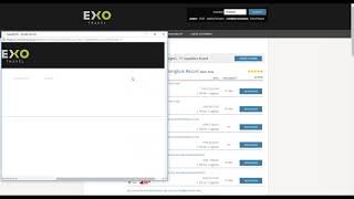 EXO Connect Tutorial 2 - Making a booking screenshot 4