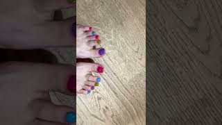 Dopamine Summer: Quick Joy of Perfect Feet in Ten Minutes!  #fashioninspo #nails #timelesselegance