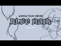 Blue hair animation meme  mango cloudz drawing art procreate