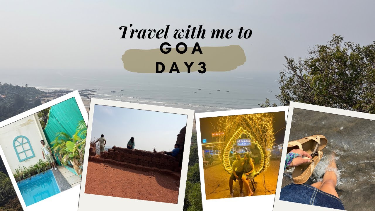 Goa trip day 3| Travel & Fun ☀️🏖️| titos lane 