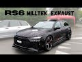 Tuned Audi RS6 /// MILLTEK Exhaust at a car event