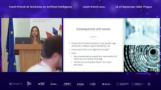 CZ-FR-AI 2022 |  Day 1:Monika Marekova (Charles University): "AI & Bias"