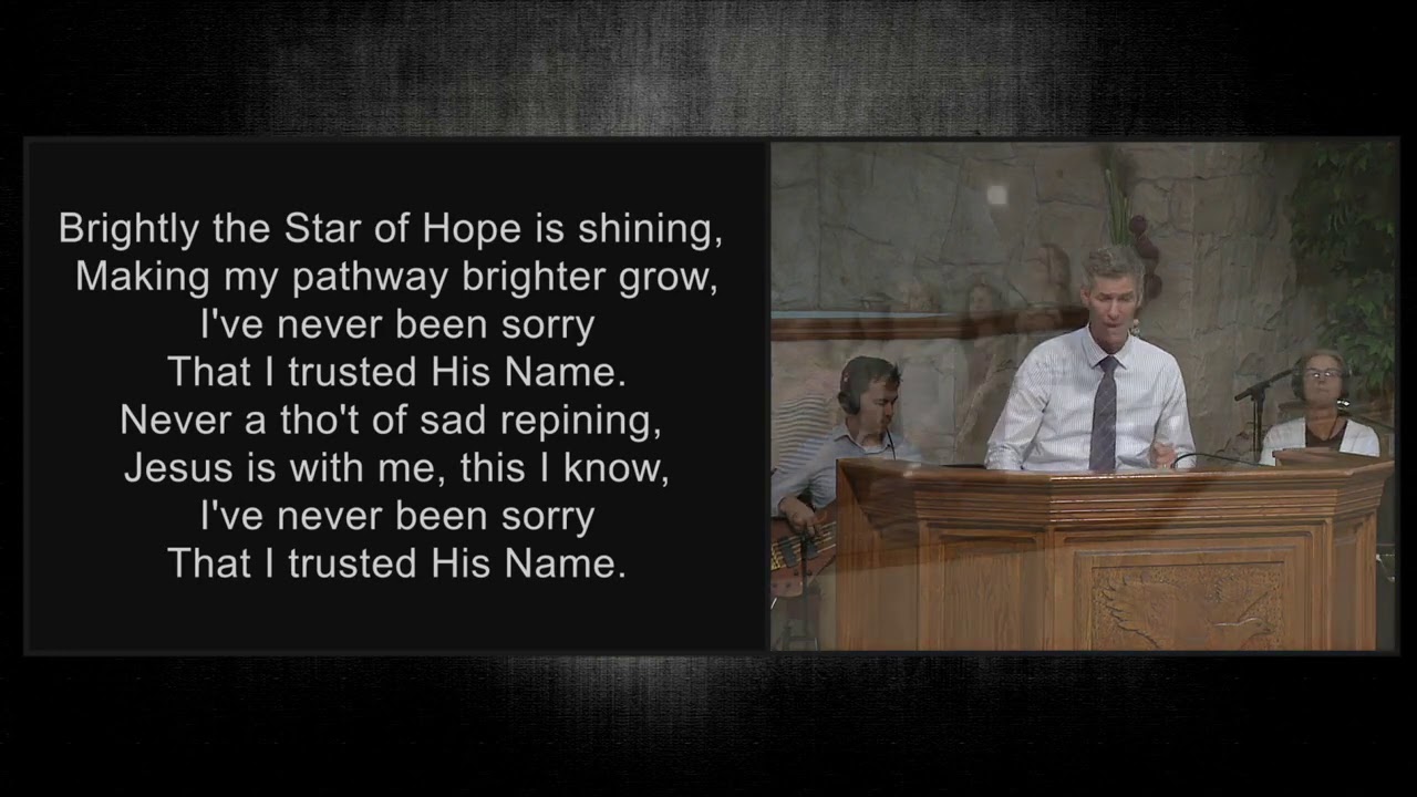 I've never been sorry : Cloverdale Bibleway