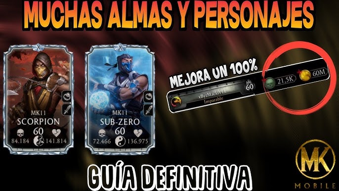 MORTAL KOMBAT X MOD DINERO Y ALMAS INFINITAS PARA ANDROID