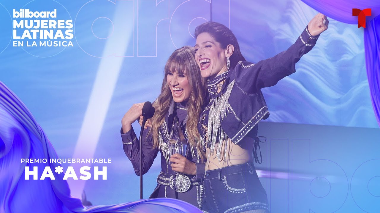 Ha*Ash reciben el Premio Inquebrantable | Billboards Mujeres Latinas en la Música 2025