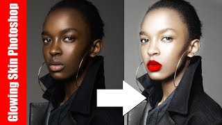 Glowing Skin Photoshop Tutorial | Photoshop Gravity