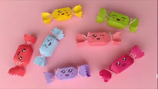 DIY: Конфеты ОРИГАМИ Из Бумаги  *** Декор На День Рождения *** Поделки Из Бумаги *** Origami Candy