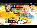 Big youtubers breaking my 44 winning streak gone wrong blag flag army   garena free fire max