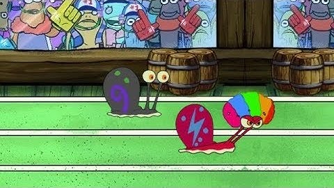 Snail Games | Spongebob Squarepants: The Great Snail Race | Walkthrough Game Challenge