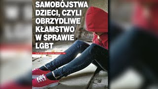 Samobójstwa Dzieci, Czyli Manipulacje W Sprawie Lgbt