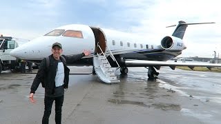 MY FIRST PRIVATE JET!!