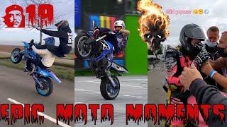 BEST MOTORCYCLE COMPILATION - EPIC MOTO MOMENTS #19 (re-uploading)