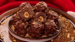 🌙 أبسط طريقة لعمل فيريرو روشيه في البيت | Ferrero Rocher at home 🌙