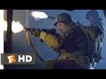 Company of Heroes (2013) - Train Yard Shootout Scene (4/10) | Movieclips