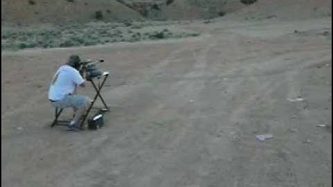 .50 CAL Bullet Ricochets Back & Hits Shooter
