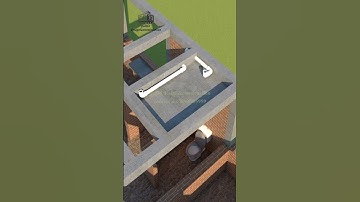 sunken slab design (voice generated by 11.ai) #construction #3dconstruction #3dbuildingdesign