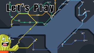 Relaxing Night in the METRO (Mini Metro) screenshot 5