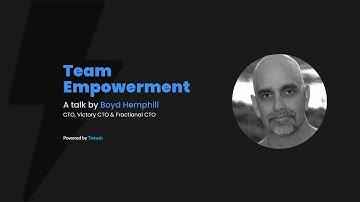 CPTO Fracs Lightning Talk: Team Empowerment