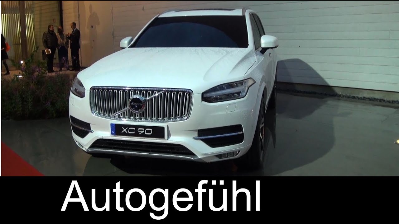 All New 2015 Volvo Xc90 Premiere With Interior Multimedia And Safety Explanation Autogefuhl