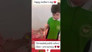 Cute Mother’s Day Card Making with Thumb Printing by Kids 🎨❤️👩👧 #MothersDay #KidsActivity #Thumb