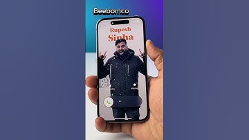 IOS 17 contact poster feature! #tech #technology #cool #shorts