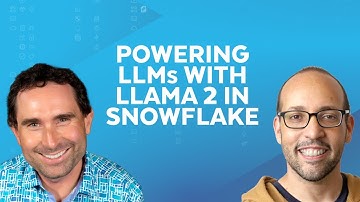 Live: Powering LLMs with Llama 2 in Snowflake (PrPr)