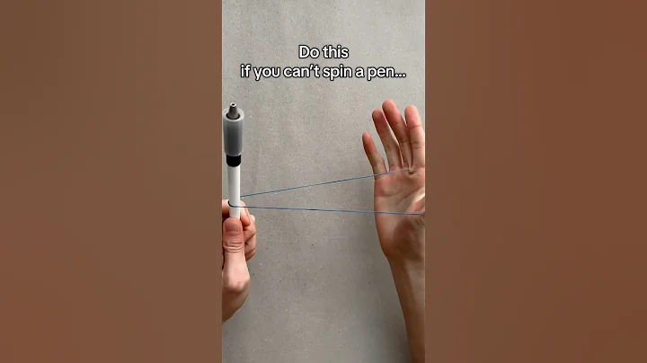 Do this if you can’t spin a pen ✍️🌀