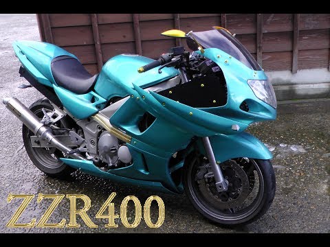 ZZR400塗装編 完成 - YouTube
