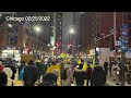 No War in Ukraine-protests in USA 02/25/2022