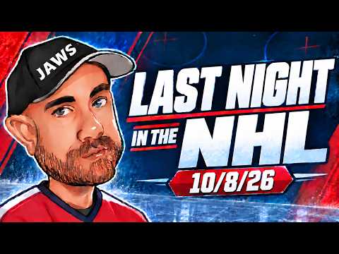 Video Last Night in the NHL - Skinner Locked In & Awards Predictions 10-8-26