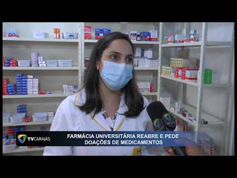 Farmácia Universitária reabre e pede doações de medicamentos