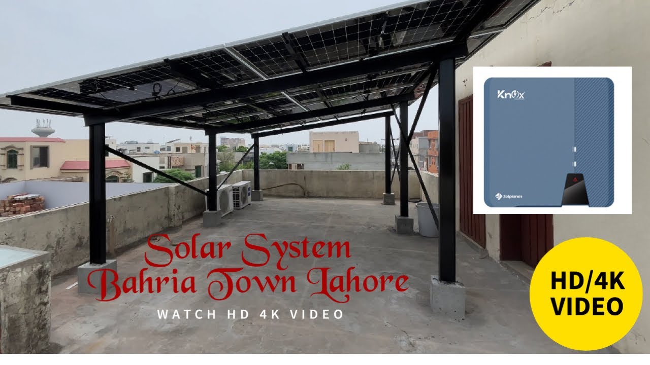 Daily Life Part 103 - Complete Installation of solar system step by ...