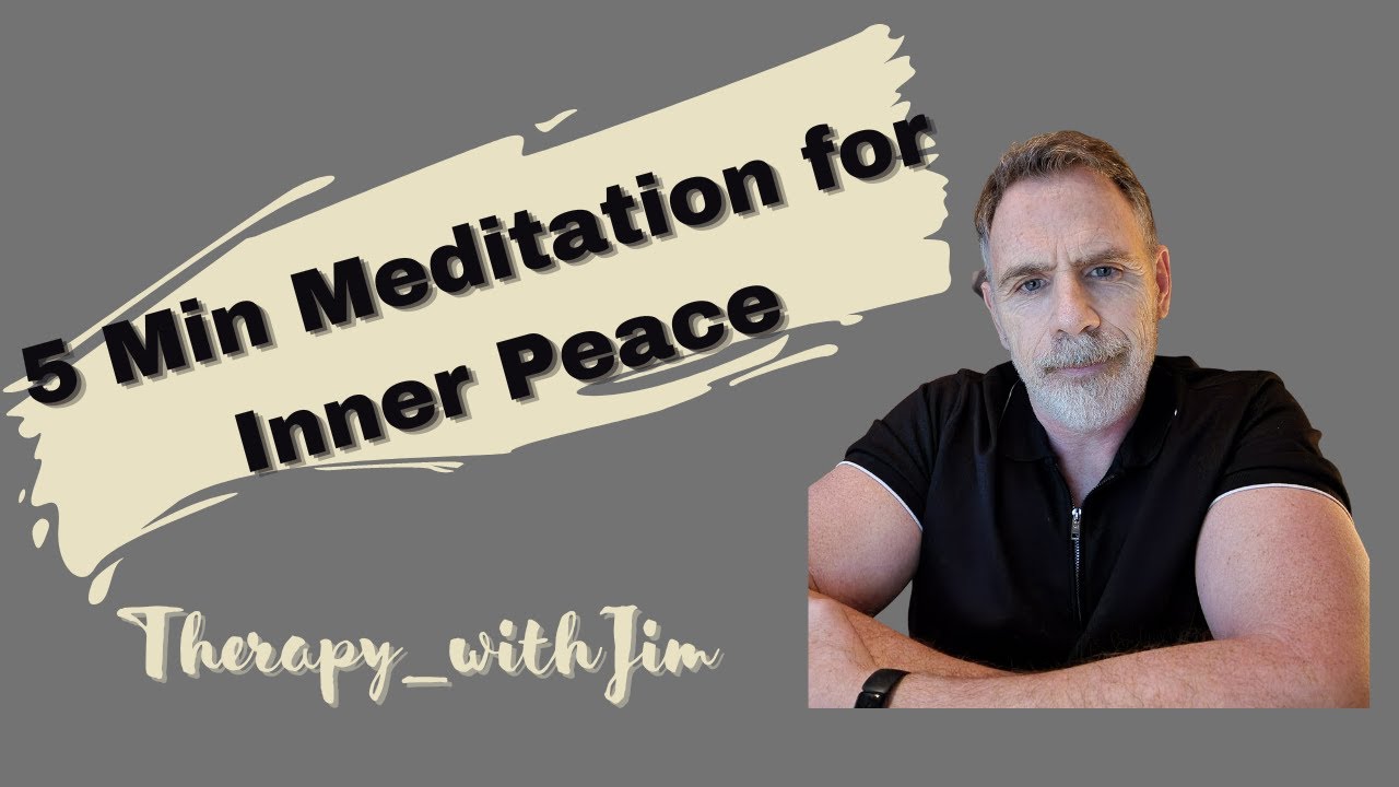 5 Minute Guided Meditation for Inner Peace - YouTube