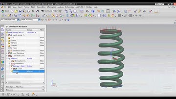 Coil Spring FEM and Simulation