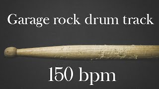 Video thumbnail of "Garage rock drum jamtrack"