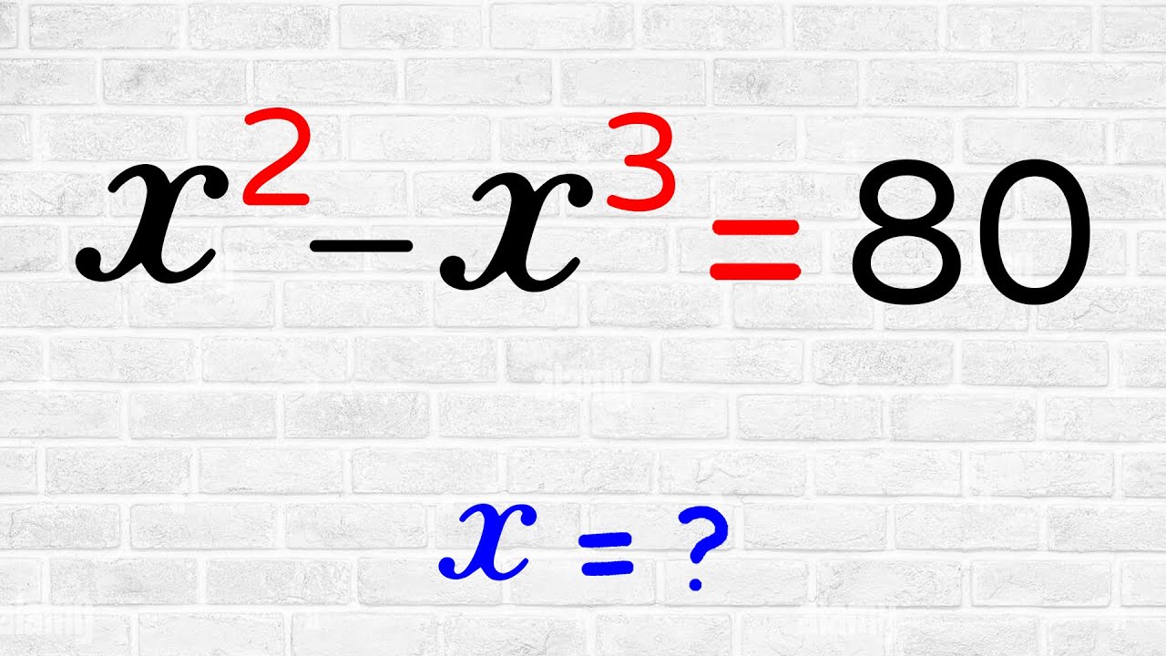 Math Olympiad | A Nice Algebra Problem | A Nice Math Equation - YouTube