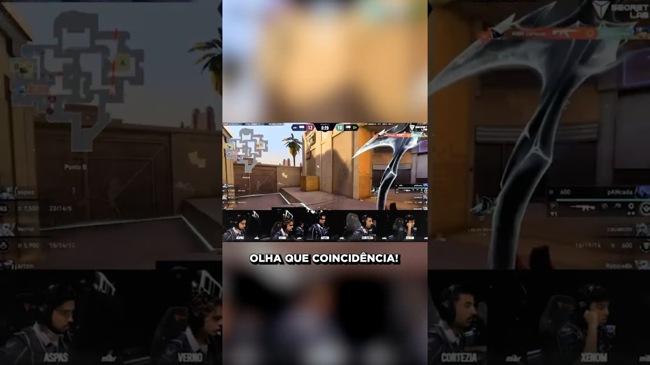 Será que isso é apenas coincidência, MIBR? 😏 #valorant #valorantclips