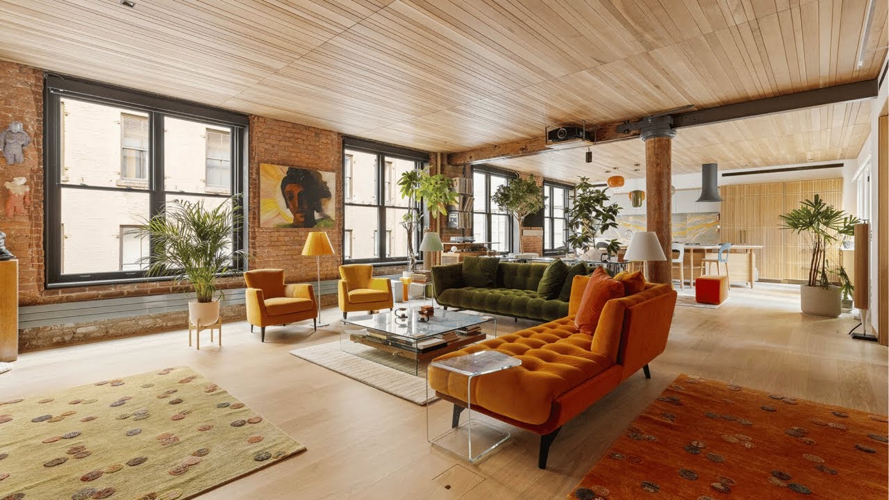 INSIDE a Museum-Quality SoHo Loft with 32-Foot Great Room ...