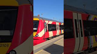 170103 departing Derby with a Cross Country service to Nottingham #train