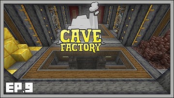 Minecraft Cave Factory - EP9 -  Infinite Netherite & Super Armor!