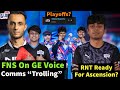 Fns on ge voice comms  skrossi on rnt and ascension 