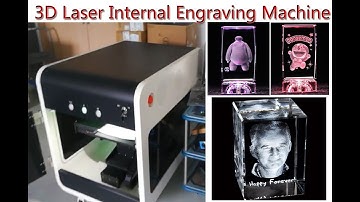 3D Laser Internal Engraving Machine for Crystal