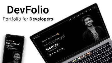 DevFolio - Live Portfolio in Flutter | Promo Video | Happy Fluttering |