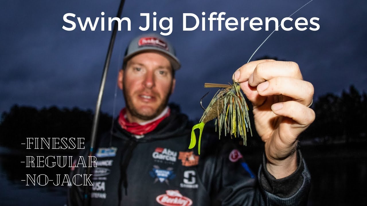 Swim Jig Differences: Finesse, Regular and No-Jack Swim Jigs 